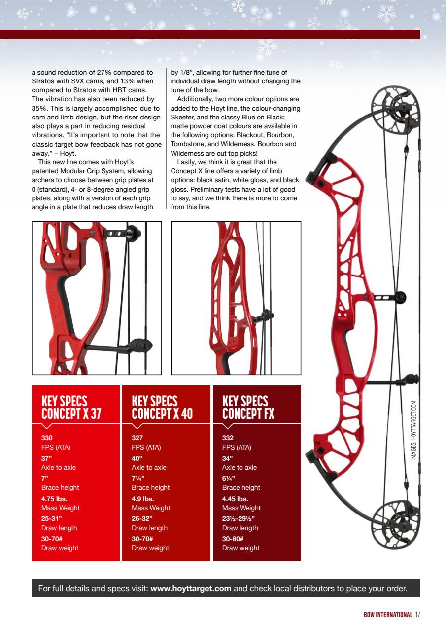 Bow International Preview Pages