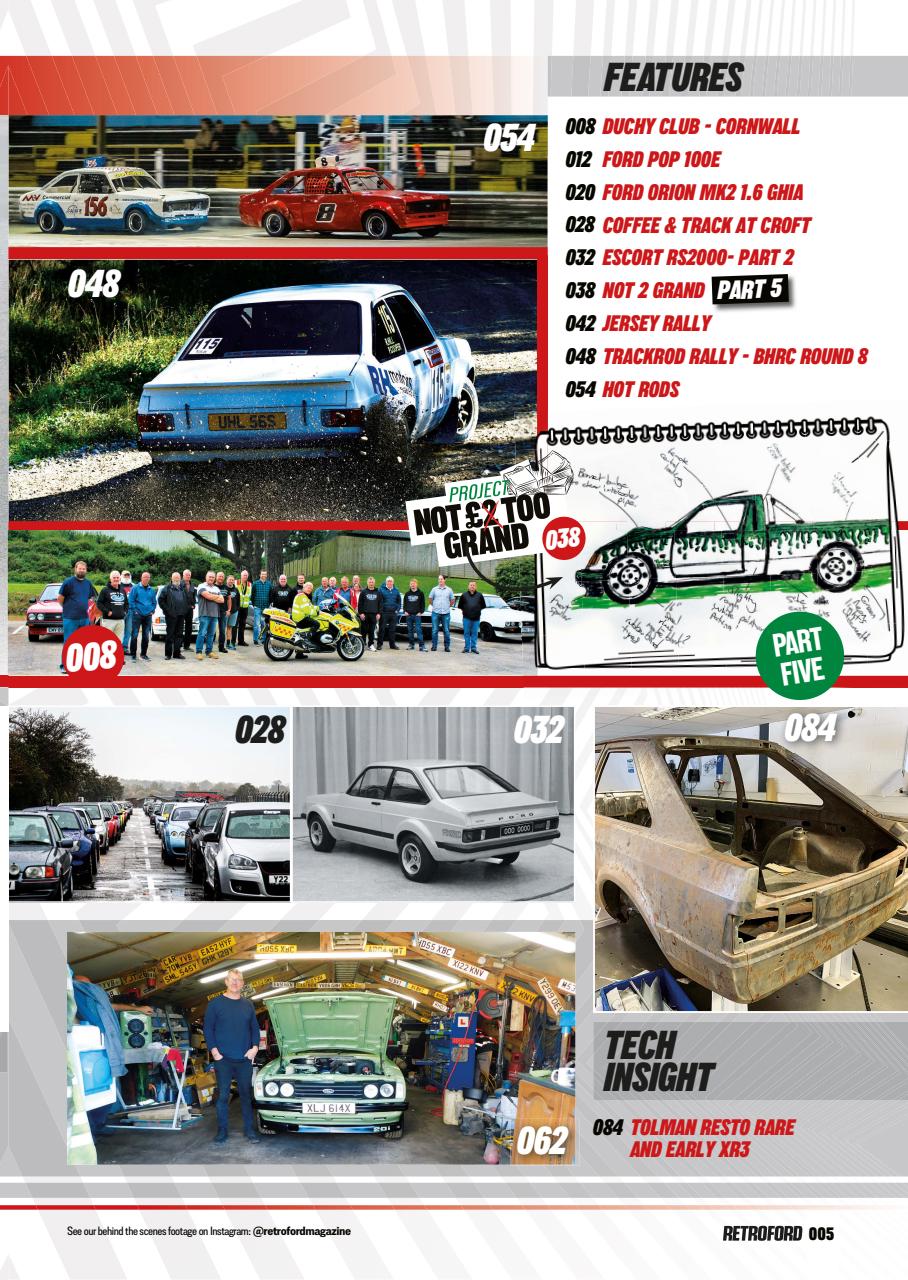 Retro Ford Preview Pages