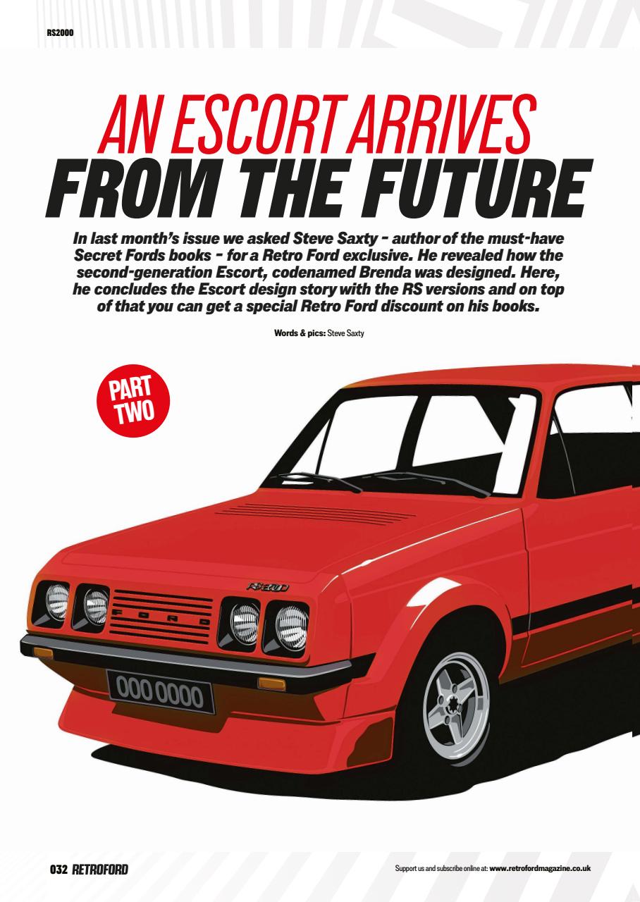 Retro Ford Preview Pages