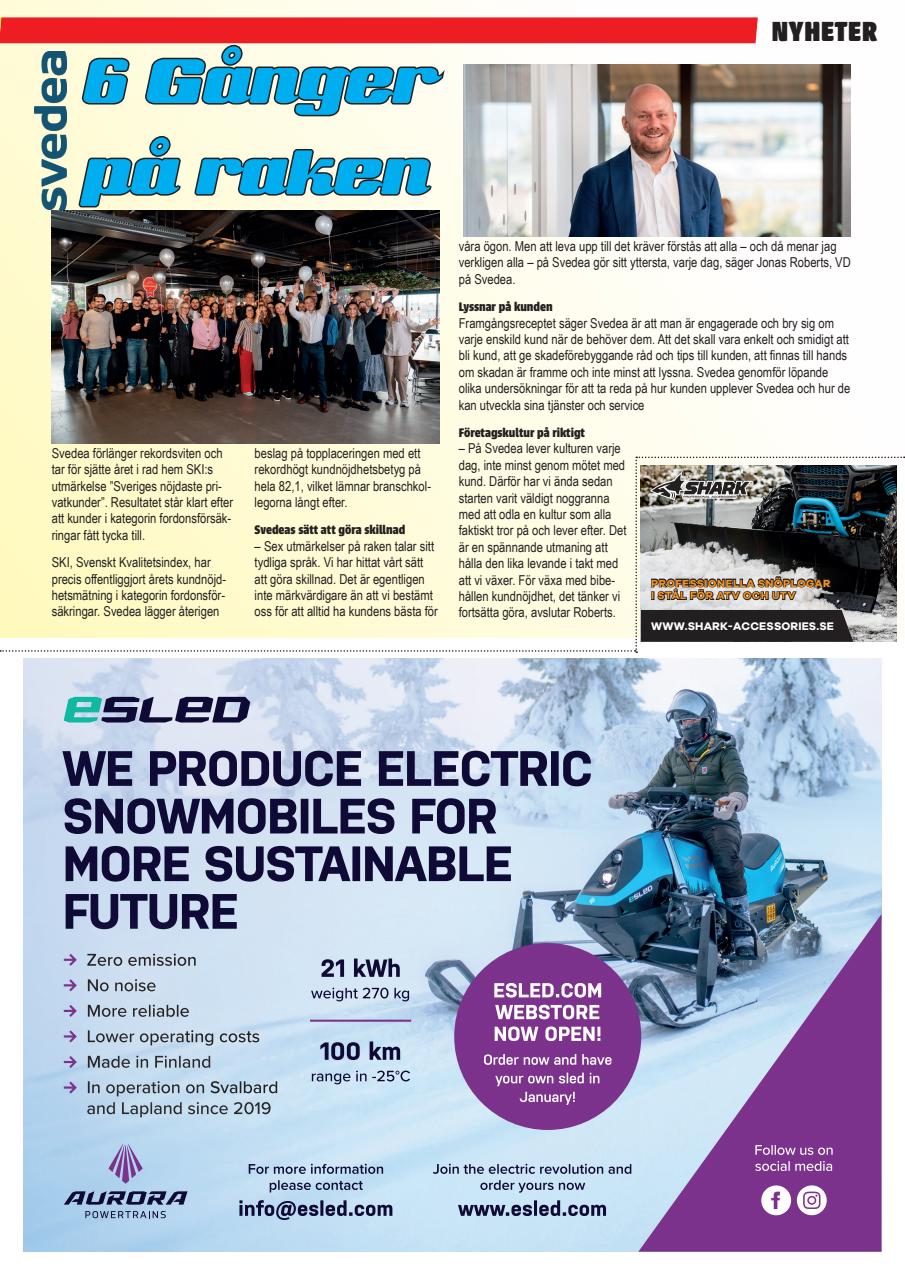 Tidningen Snöskoter Preview Pages