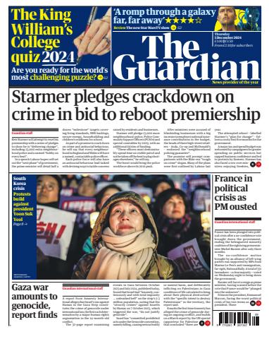 The Guardian Newspaper issue Thursday, 05 December 2024