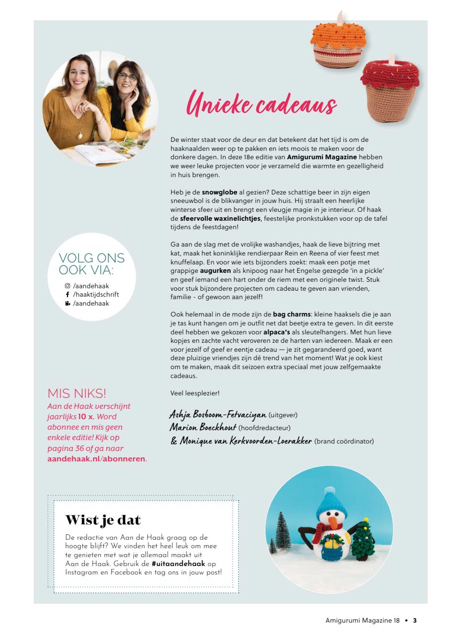 Amigurumi Magazine Preview Pages