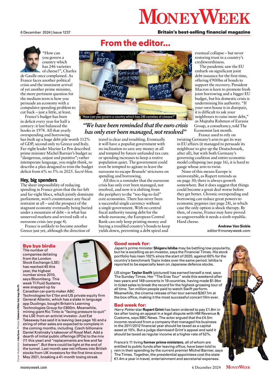 MoneyWeek Preview Pages