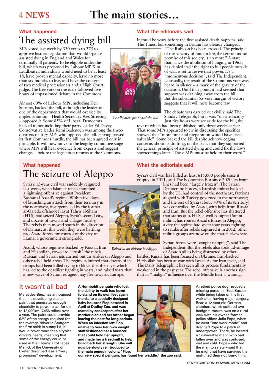 The Week Preview Pages