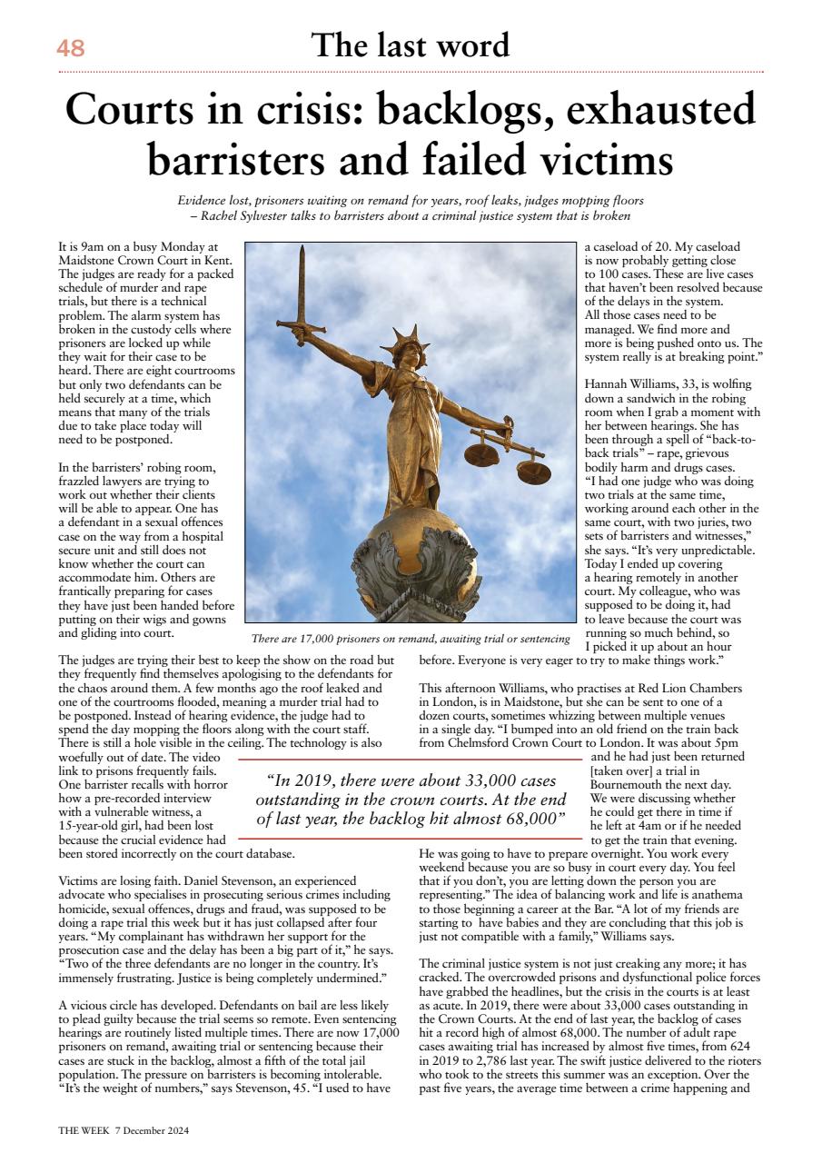 The Week Preview Pages