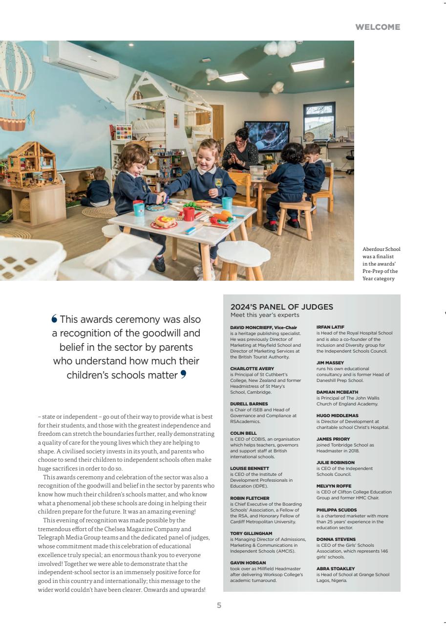 Independent School Parent Preview Pages