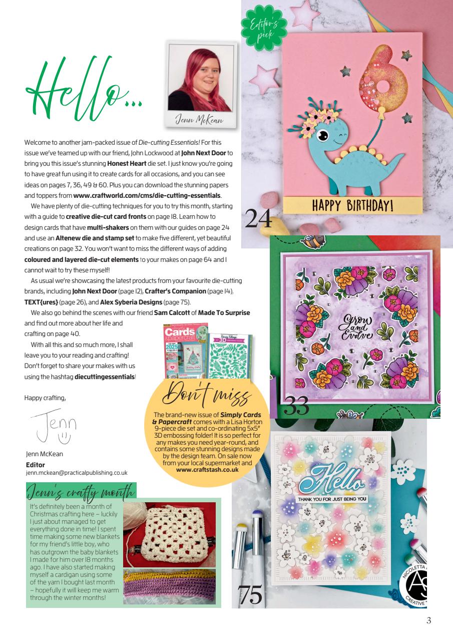 Die-Cutting Essentials Preview Pages