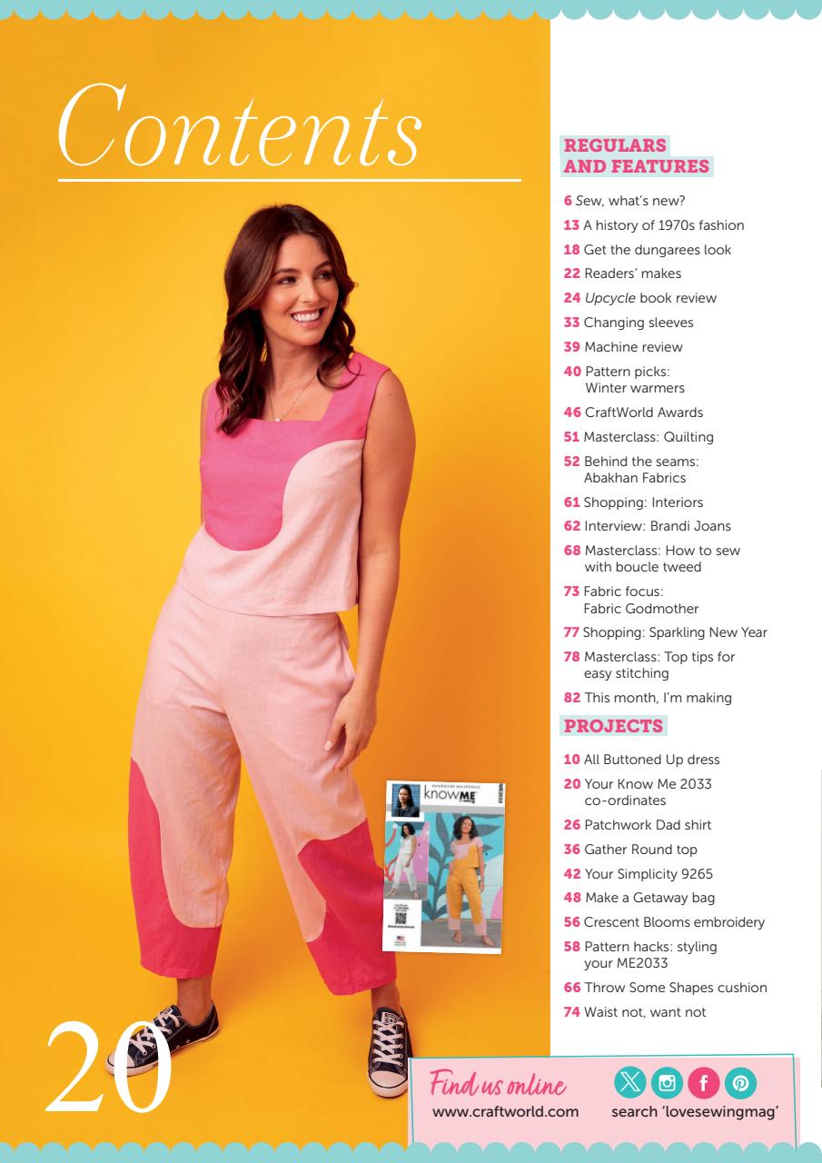 Love Sewing Preview Pages