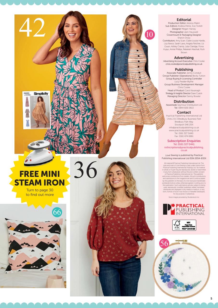 Love Sewing Preview Pages