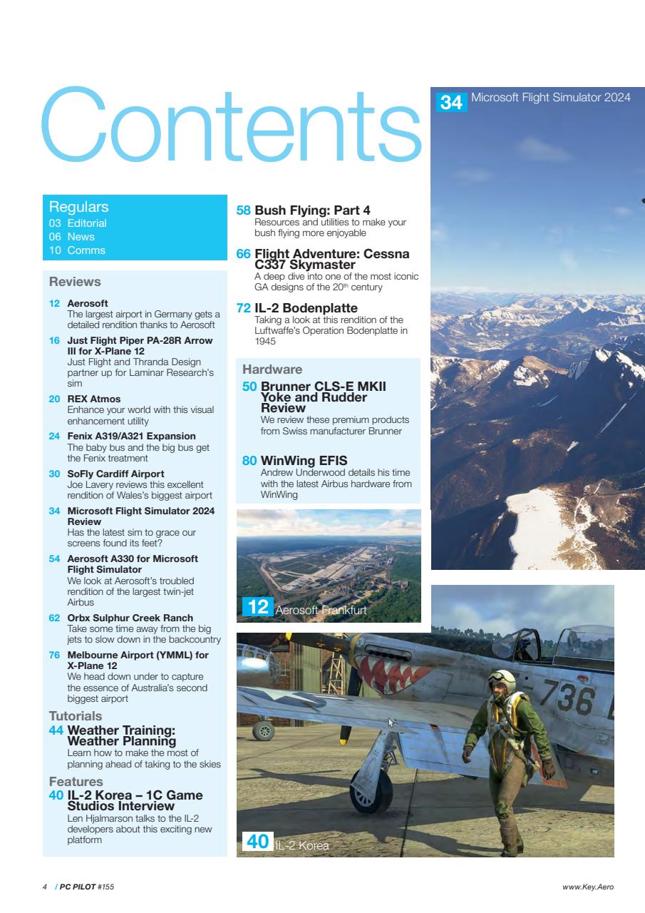 PC Pilot Preview Pages