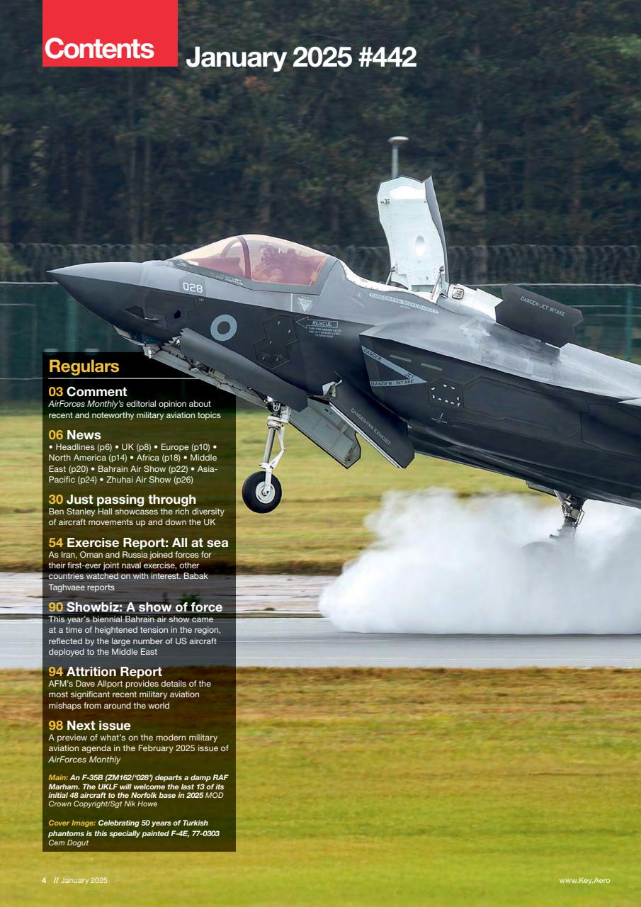 AirForces Monthly Preview Pages