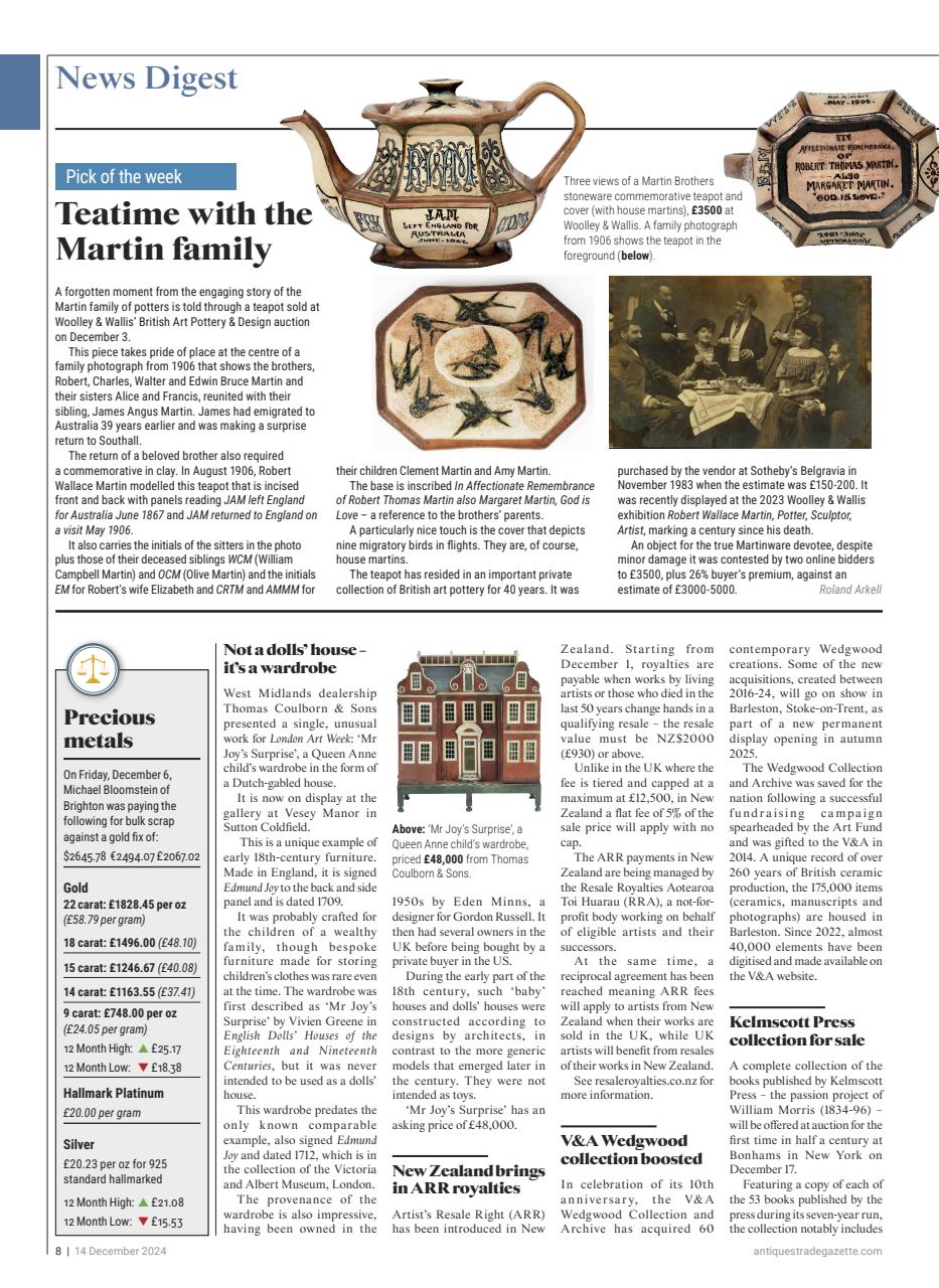 Antiques Trade Gazette Preview Pages