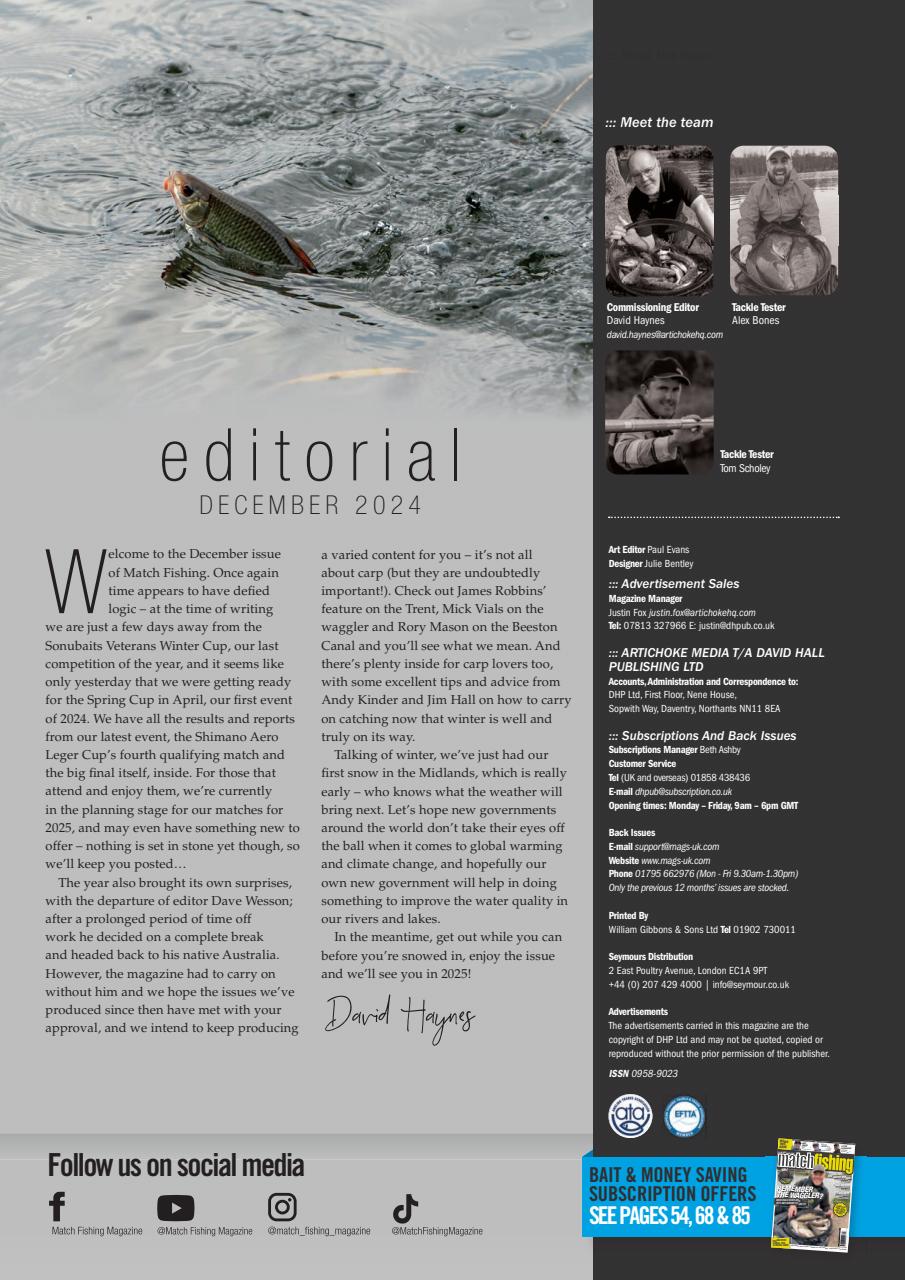 Match Fishing Preview Pages