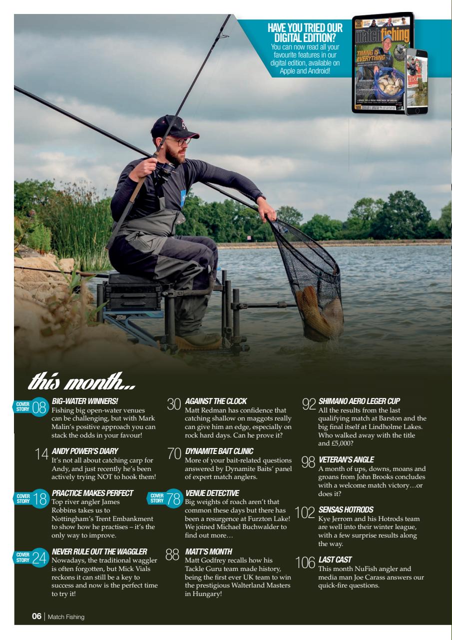 Match Fishing Preview Pages