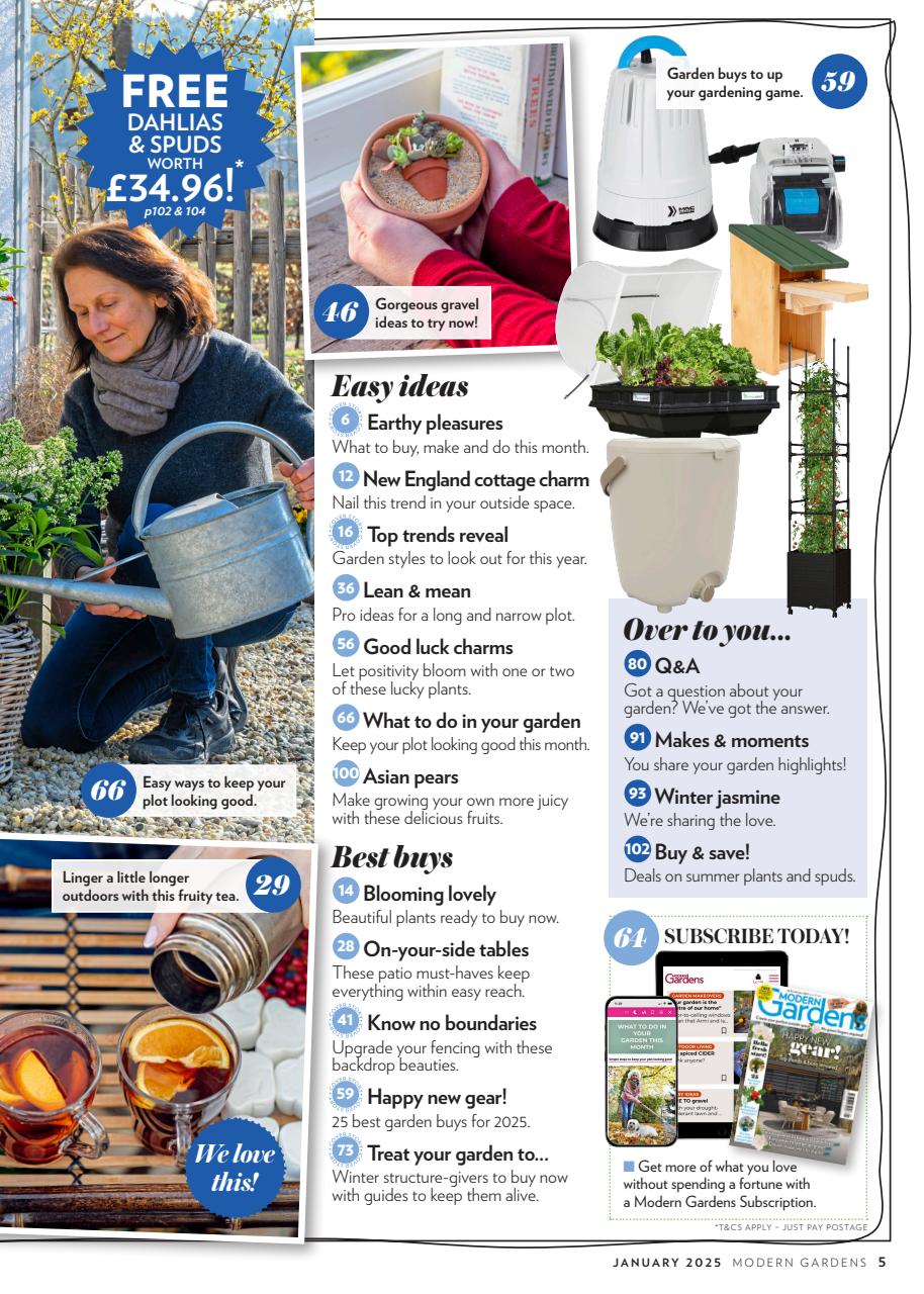 Modern Gardens Preview Pages