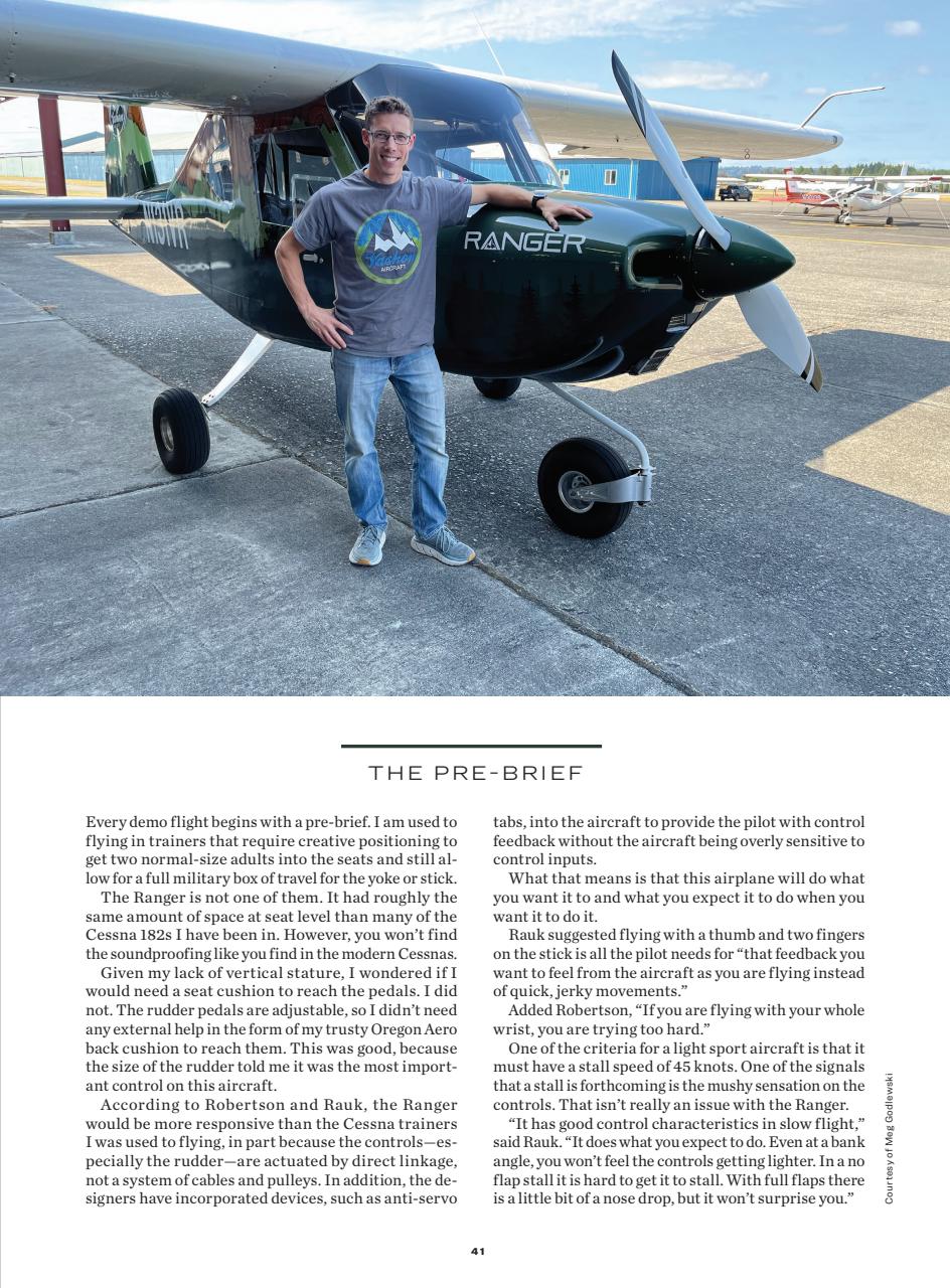 FLYING Magazine Preview Pages