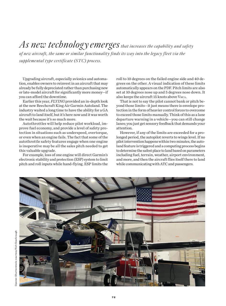 FLYING Magazine Preview Pages