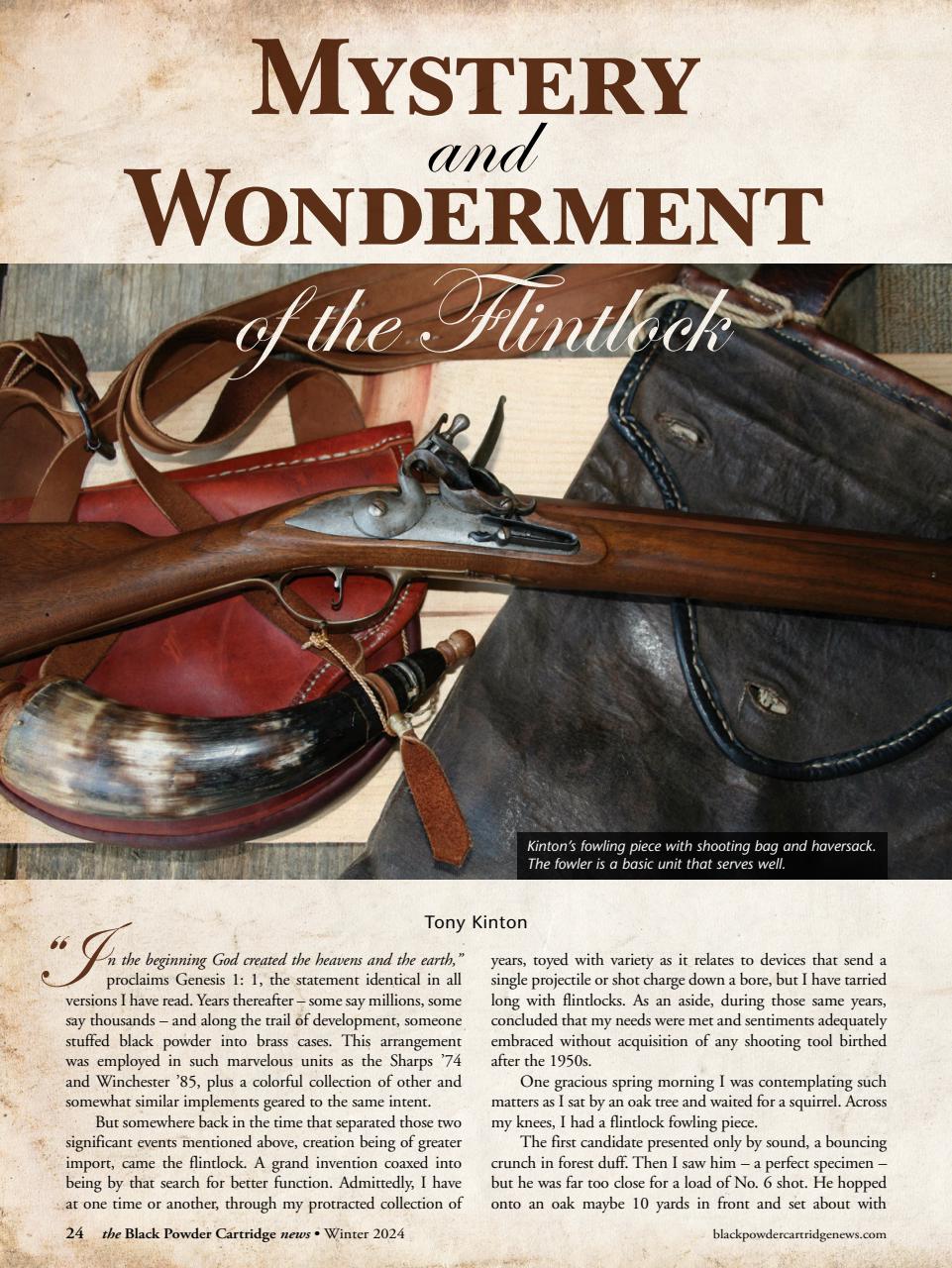 Black Powder Cartridge News Preview Pages