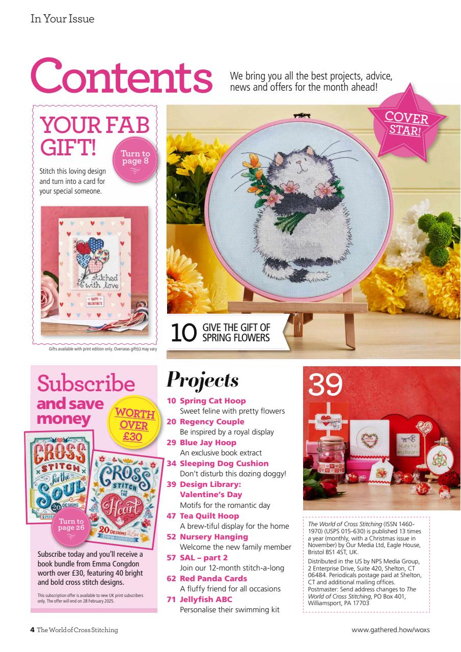 The World of Cross Stitching Preview Pages