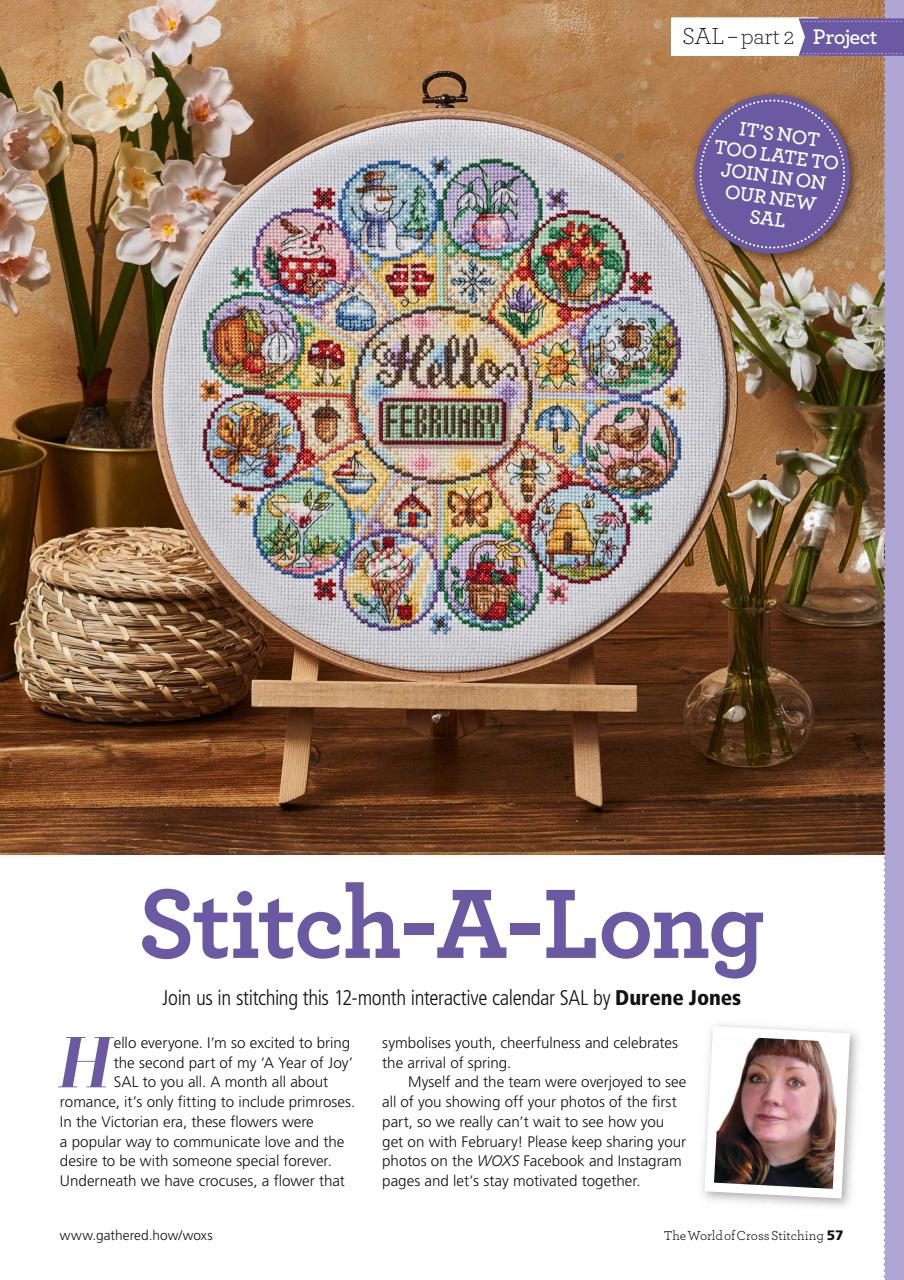 The World of Cross Stitching Preview Pages