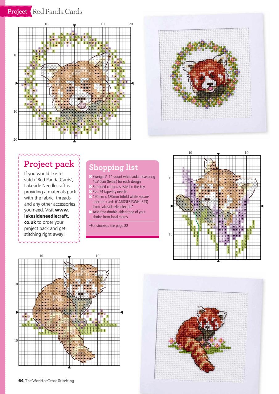 The World of Cross Stitching Preview Pages