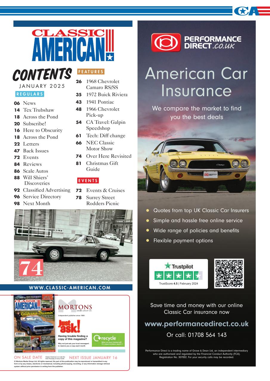 Classic American Magazine Preview Pages