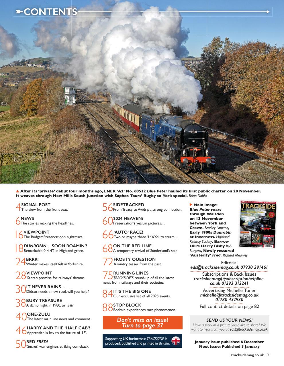 Trackside Preview Pages