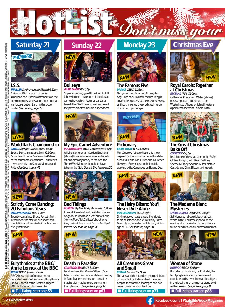 TV & Satellite Week Preview Pages