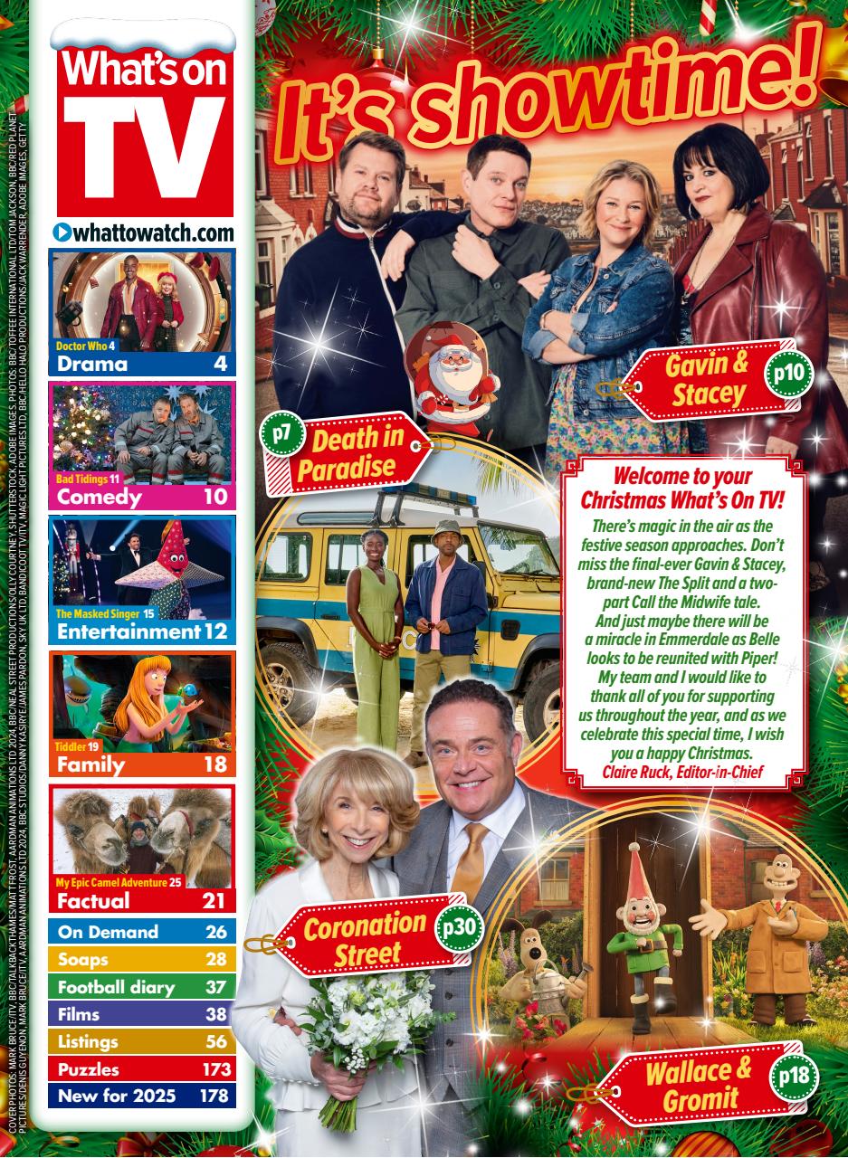 What's on TV Preview Pages