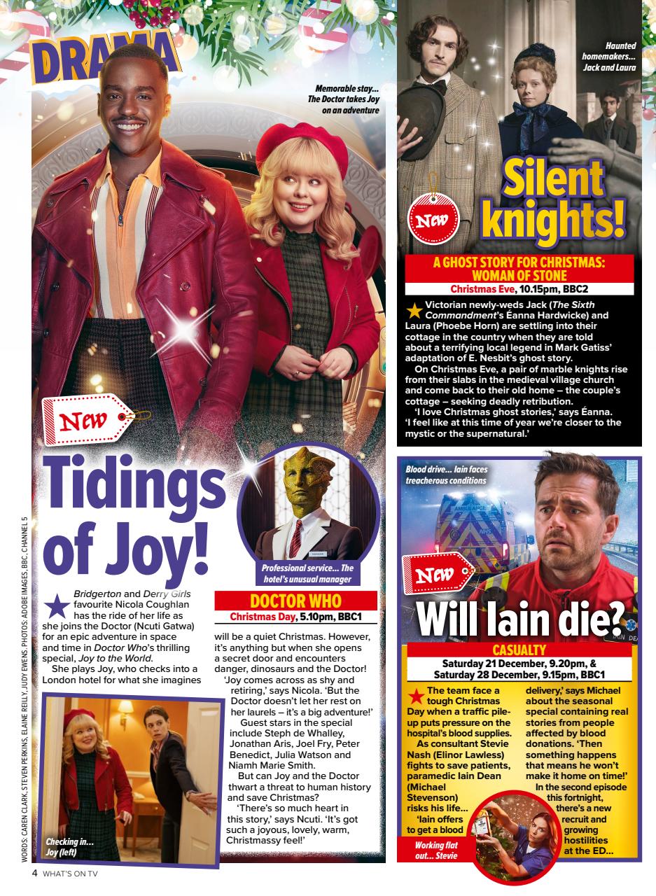 What's on TV Preview Pages