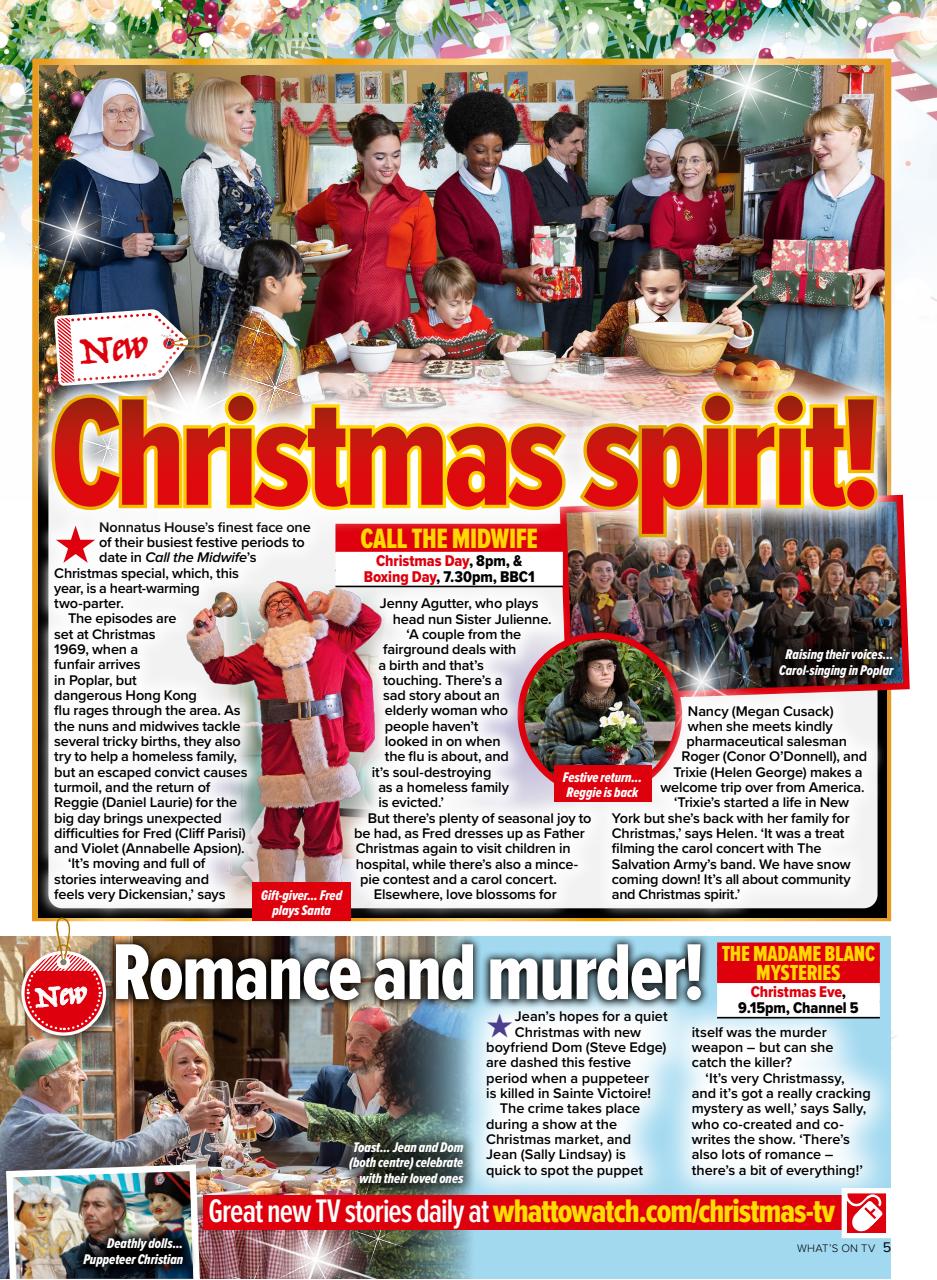 What's on TV Preview Pages