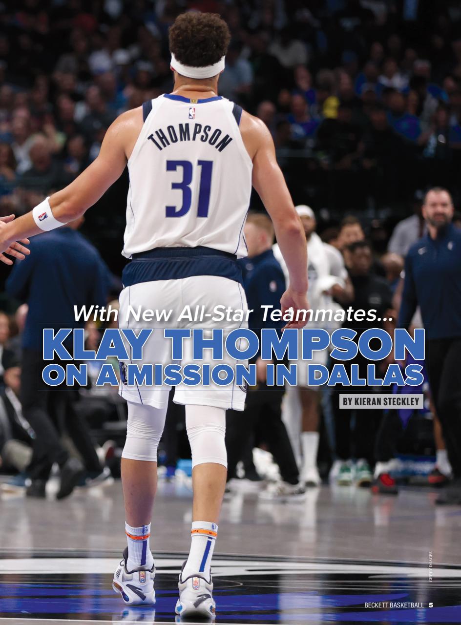 Beckett Basketball Magazine Preview Pages