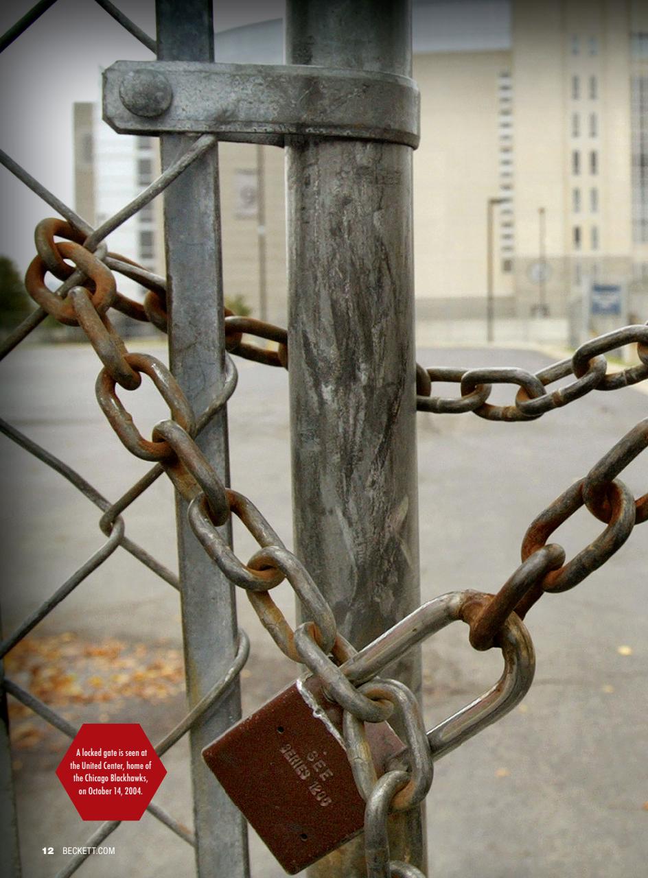 Beckett Hockey Magazine Preview Pages