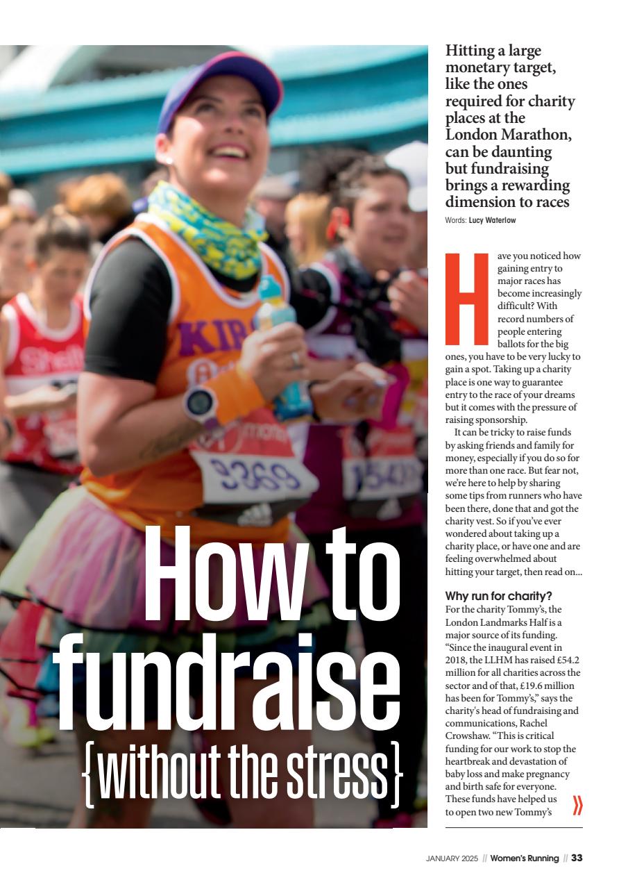 Women’s Running Preview Pages