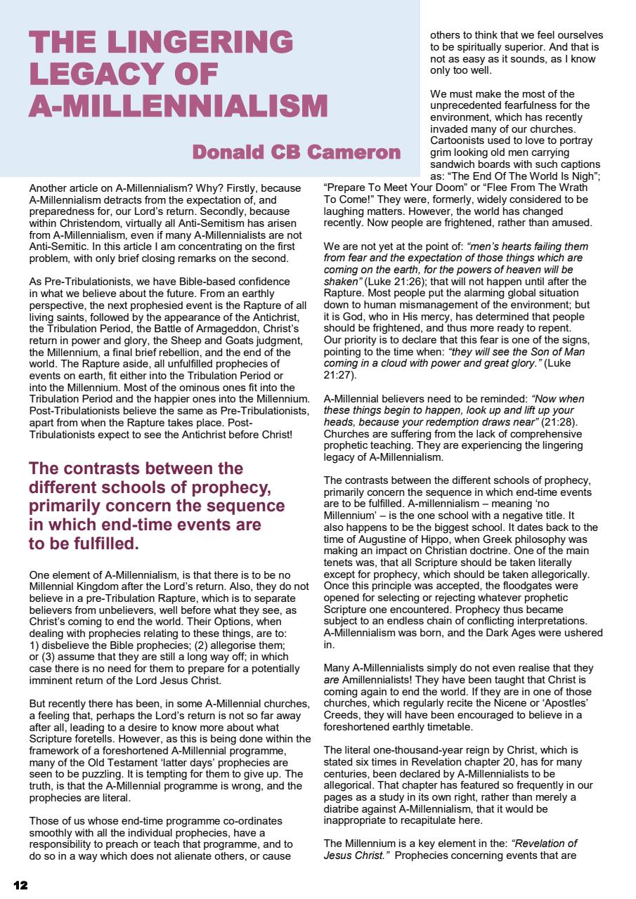 Prophetic Witness Preview Pages