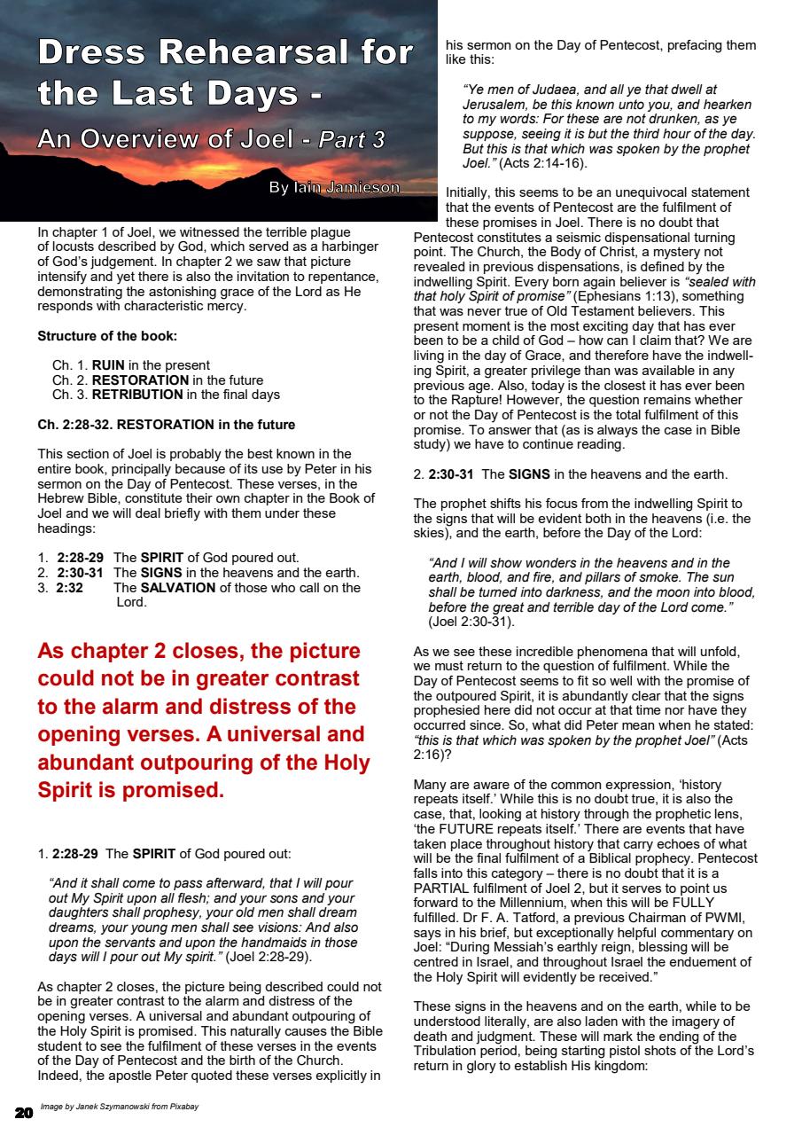 Prophetic Witness Preview Pages