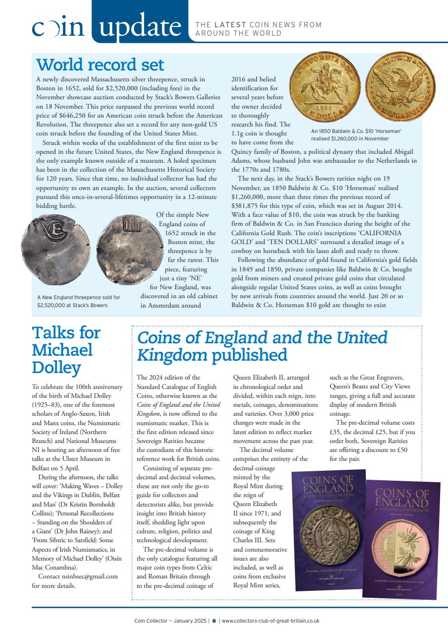 Coin Collector Preview Pages