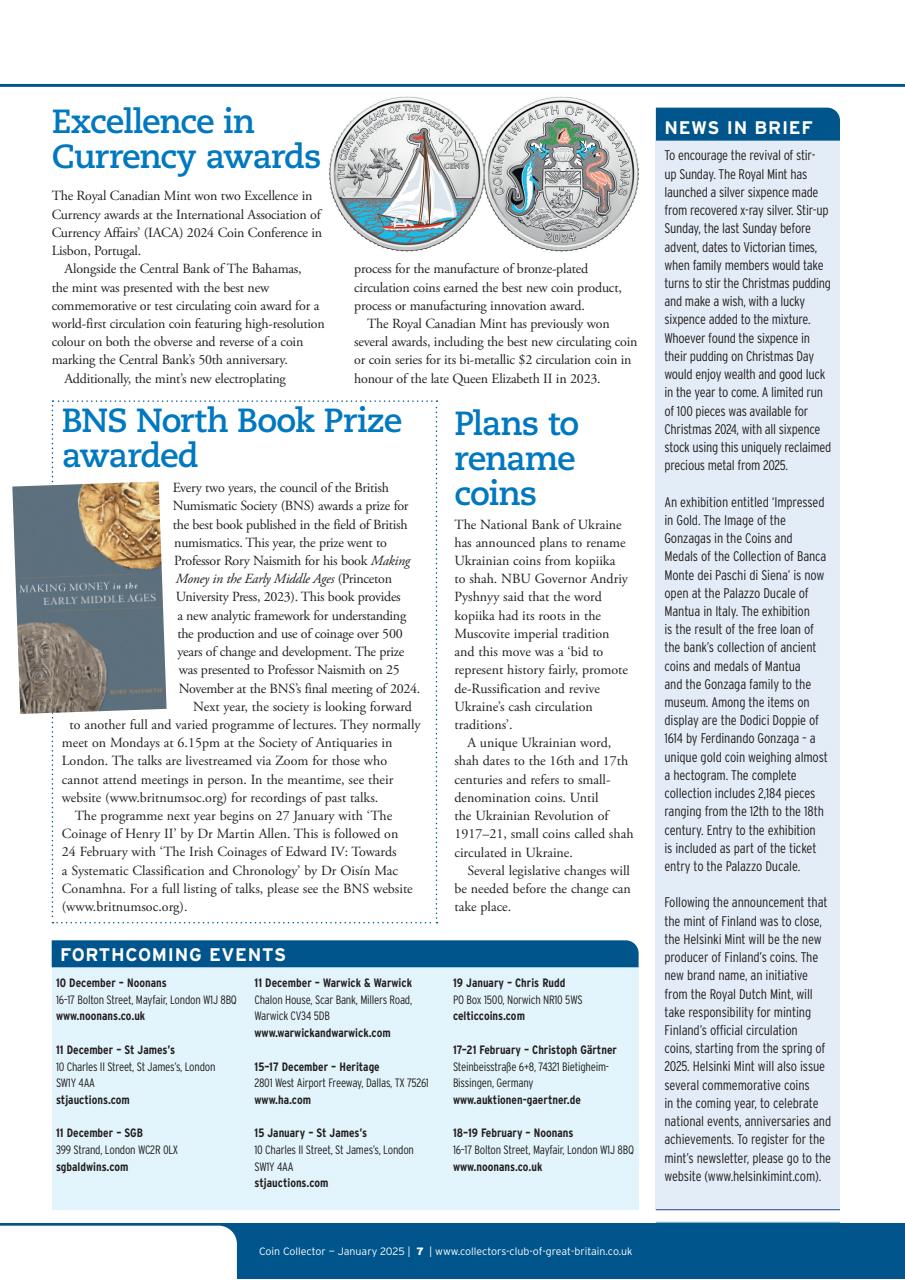 Coin Collector Preview Pages