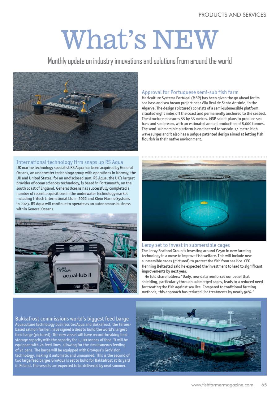 Fish Farmer Magazine Preview Pages