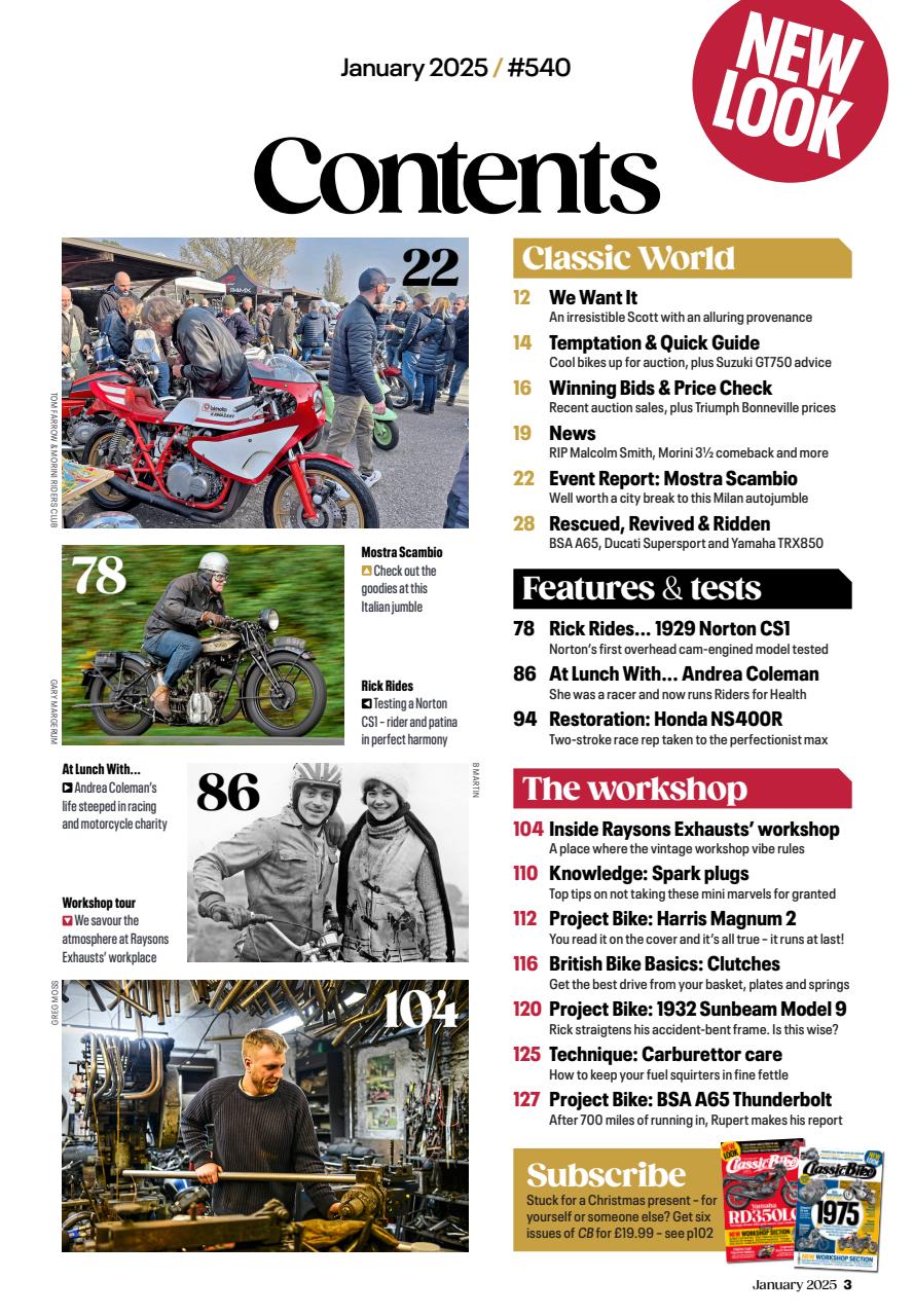 Classic Bike Preview Pages