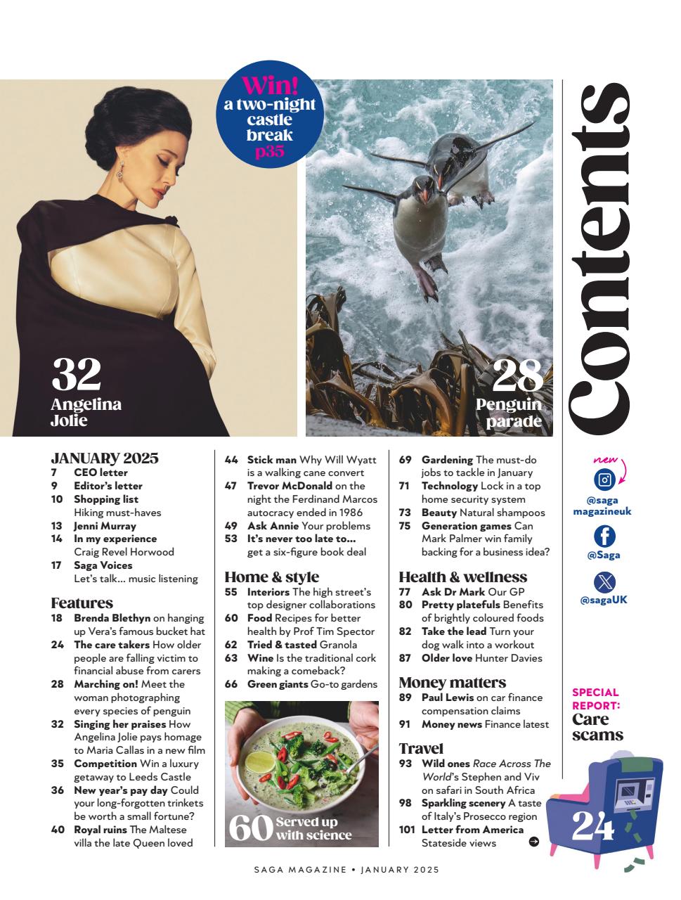 Saga Magazine Preview Pages