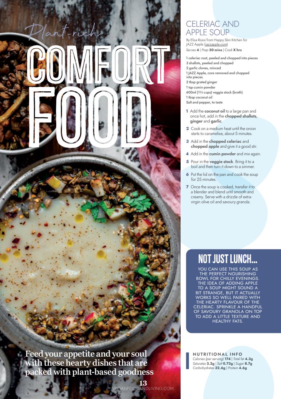 Vegan Food & Living Magazine Preview Pages