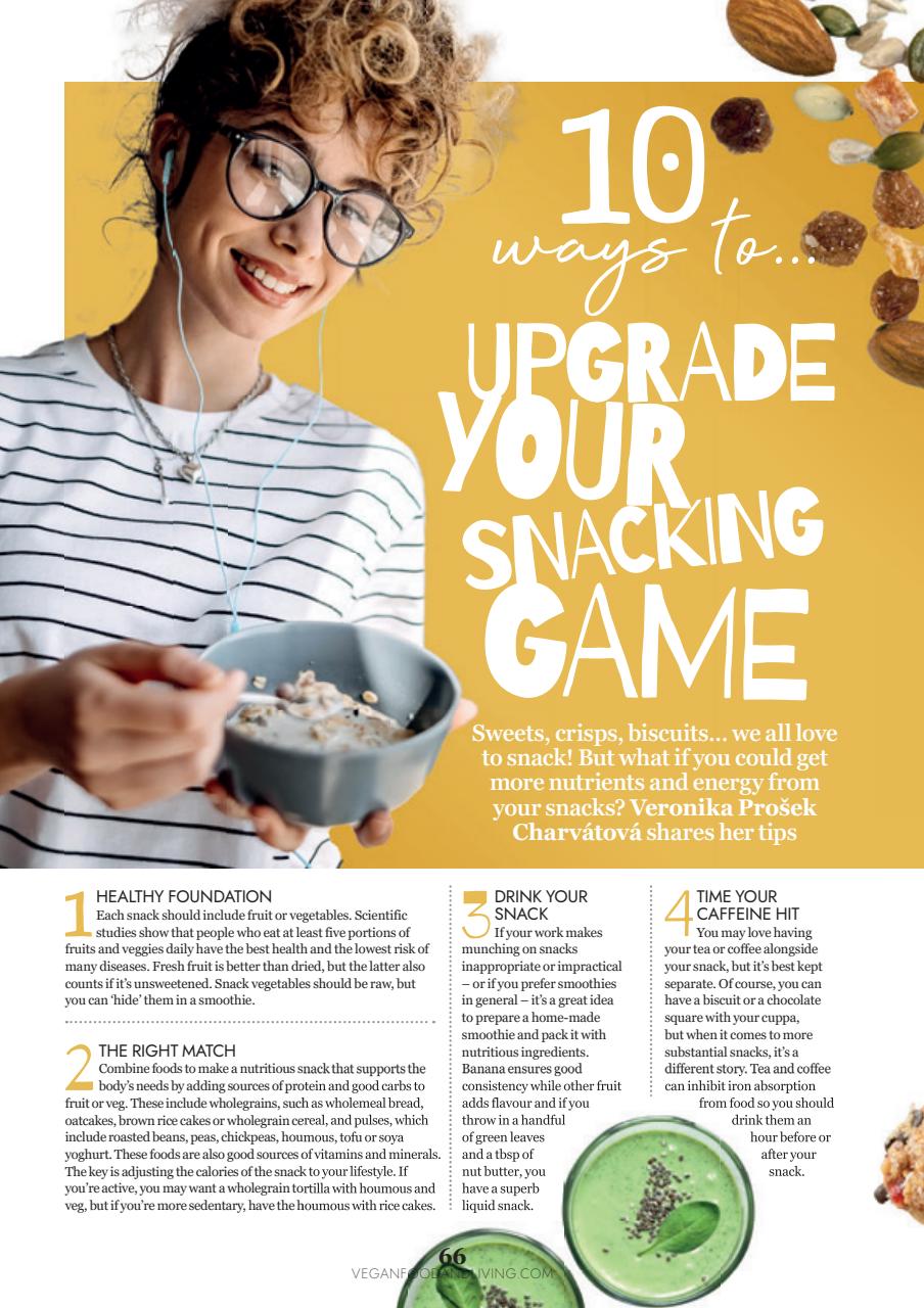 Vegan Food & Living Magazine Preview Pages