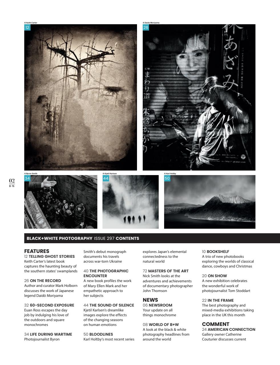 Black+White Photography Preview Pages