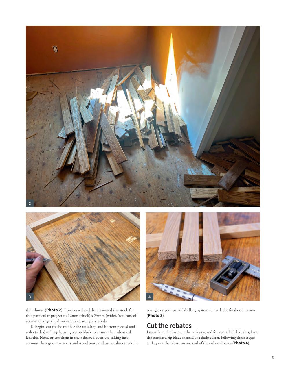 Woodworking Crafts Magazine Preview Pages