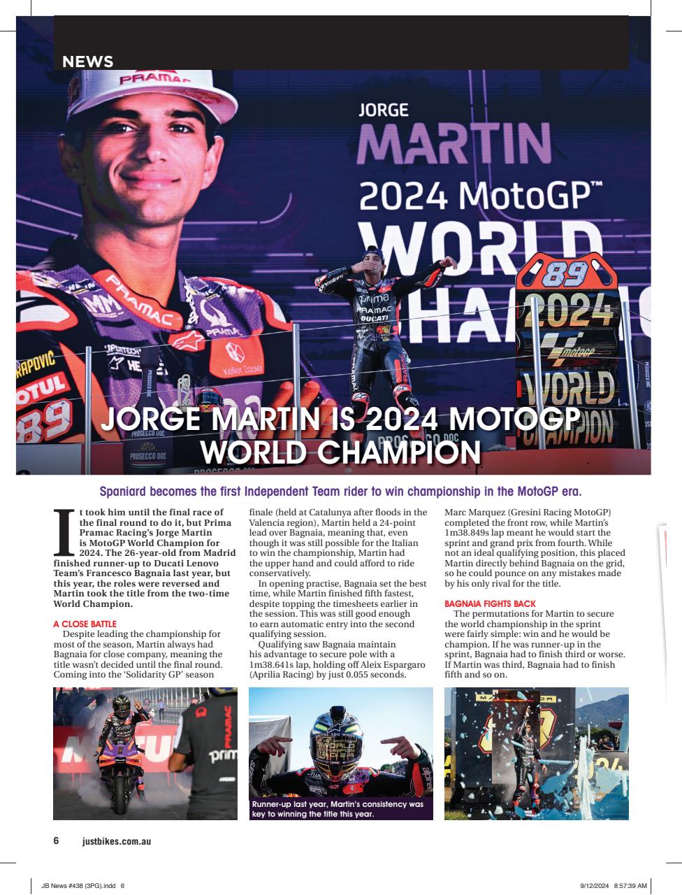 JUST BIKES Preview Pages