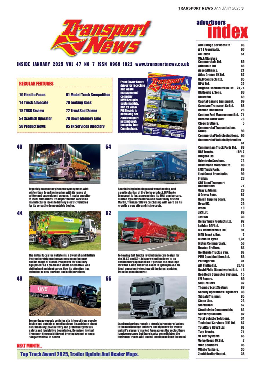 Transport News Preview Pages