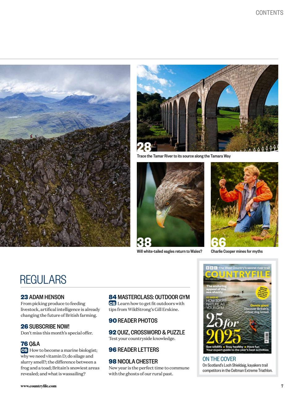 BBC Countryfile Magazine Preview Pages
