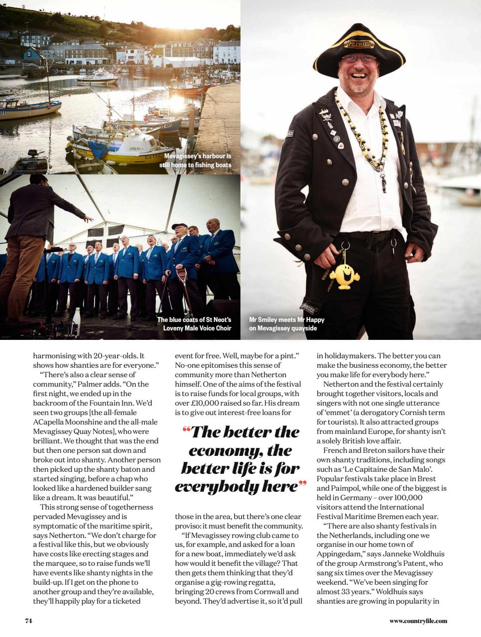 BBC Countryfile Magazine Preview Pages