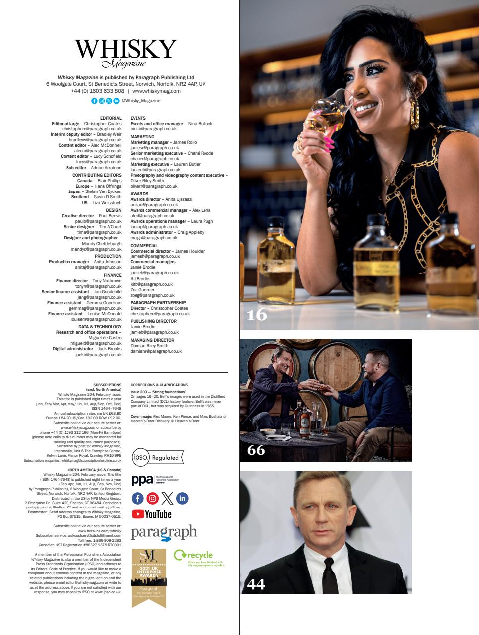 Whisky Magazine Preview Pages
